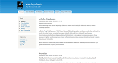 Desktop Screenshot of boyut.com